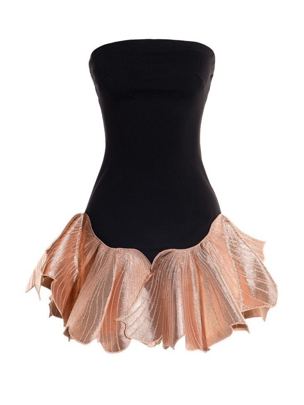 Maria Lucia Hohan Cecily Mini Dress in Black & Pink NWT